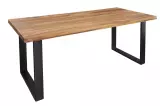Jídelní stůl IRON CRAFT 160 CM masiv sheesham Jídelní stůl IRON CRAFT 160 CM masiv sheesham