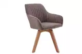 2SET jídelní židle LIVORNO vintage taupe mikrovlákno otočná 2SET jídelní židle LIVORNO vintage taupe mikrovlákno otočná