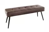 Lavice BOUTIQUE 100 CM hnědá mikrovlákno Lavice BOUTIQUE 100 CM hnědá mikrovlákno