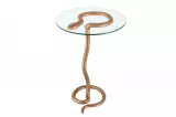Odkládací stolek WILDLIFE SNAKE 60 CM antik měděný Odkládací stolek WILDLIFE SNAKE 60 CM antik měděný
