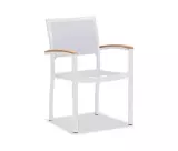 Zahradní jídelní židle HECK WHITE Zahradní jídelní židle HECK WHITE