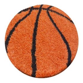 Dětský kusový koberec Fun 6002 orange - 100x100 (průměr) kruh cm