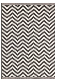 Kusový koberec Twin Supreme 103433 Palma black creme – na ven i na doma - 240x340 cm
