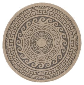 Kusový koberec Comilla 887 Black kruh - 200x200 (průměr) kruh cm