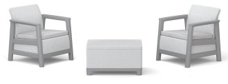 SCANDI LINEA BALCONY - Ash grey/Storm grey