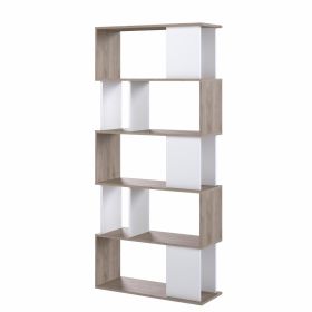 Regál Penta 735 jackson hickory/bílá Regál Penta 735 jackson hickory/bílá