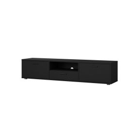 TV stolek Mabela 407 černý mat TV stolek Mabela 407 černý mat