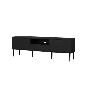 TV stolek Mabela 408 černý mat TV stolek Mabela 408 černý mat