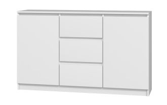 Komoda Topa 2D3S 120 bílá Komoda Topa 2D3S 120 bílá