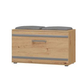 Botník se sedákem Granát dub artisan Botník se sedákem Granát dub artisan