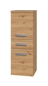 Koupelnová skříňka Noeli V 2D1S dub artisan Koupelnová skříňka Noeli V 2D1S dub artisan
