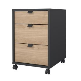 Kontejner Sigal 584 šedá/jackson hickory Kontejner Sigal 584 šedá/jackson hickory