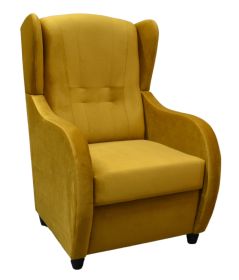 Relaxační křeslo ušák René Mexa Velvet 680 pískové Relaxační křeslo ušák René Mexa Velvet 680 pískové