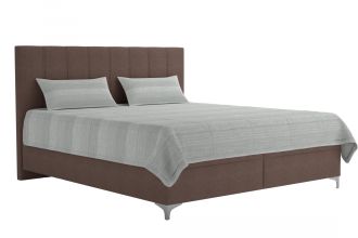 Postel Eliana 160x200 hnědá Postel Eliana 160x200 hnědá