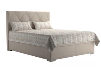 Postel Gelja 160x200 béžová Postel Gelja 160x200 béžová