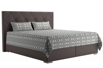 Postel Gelja 180x200 hnědá Postel Gelja 180x200 hnědá