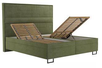 Postel Nikki 180x200 zelená Postel Nikki 180x200 zelená