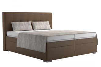 Postel Tristan 180x200 hnědá Postel Tristan 180x200 hnědá