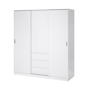Skříň Simplicity 148 bílý lesk Skříň Simplicity 148 bílý lesk