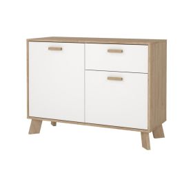 Komoda Iker 716 jackson hickory/bílá Komoda Iker 716 jackson hickory/bílá