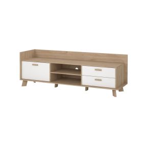 TV stolek Iker 717 jackson hickory/bílá TV stolek Iker 717 jackson hickory/bílá