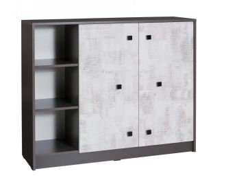 Komoda Tomio R9 grafit/enigma Komoda Tomio R9 grafit/enigma