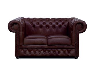 Pohovka Chesterfield Lord 2 kůže hnědá Pohovka Chesterfield Lord 2 kůže hnědá