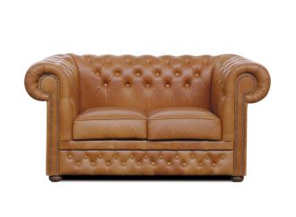 Pohovka Chesterfield Lord 2 kůže koňak Pohovka Chesterfield Lord 2 kůže koňak
