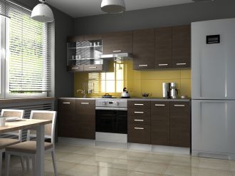 Kuchyňská Linka Pamis 240/180 wenge Kuchyňská Linka Pamis 240/180 wenge