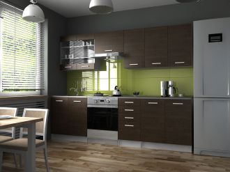 Kuchyňská Linka Pamis 260/200 wenge Kuchyňská Linka Pamis 260/200 wenge