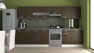 Kuchyňská linka Luigi III 320/260 wenge Kuchyňská linka Luigi III 320/260 wenge