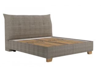 Postel Joris 180x200 hnědá Postel Joris 180x200 hnědá