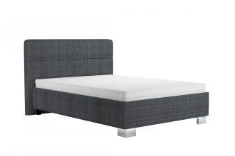 Postel Kelvin 140x200 Stela Aragon 93 šedá Postel Kelvin 140x200 Stela Aragon 93 šedá