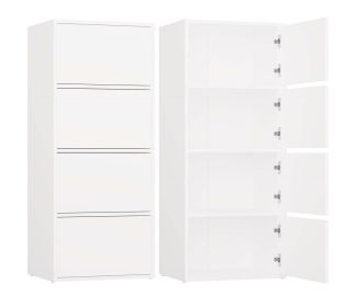 Komoda Almona 4D bílá Komoda Almona 4D bílá