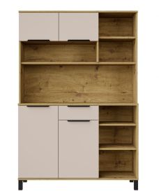Kuchyňská skříňka Selva Bufet 120 dub artisan/kašmír Kuchyňská skříňka Selva Bufet 120 dub artisan/kašmír