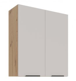 Kuchyňská skříňka Selva 80 G 90 2F dub artisan/kašmír Kuchyňská skříňka Selva 80 G 90 2F dub artisan/kašmír