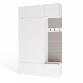 Předsíňová sestava Gaha III 2SZ1W bílá