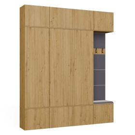 Předsíňová sestava Gaha IV 3SZ1W dub artisan