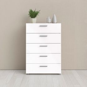 Komoda Pedro 508 oak/bílý lesk Komoda Pedro 508 oak/bílý lesk