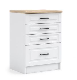 Kuchyňská skříňka Irma SZ60-4SZ bílá MAT Kuchyňská skříňka Irma SZ60-4SZ bílá MAT