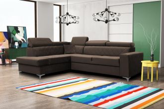 Sedací souprava Silk L hnědá Sedací souprava Silk L hnědá