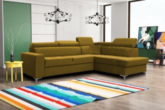 Sedací souprava Silk P žlutá Sedací souprava Silk P žlutá