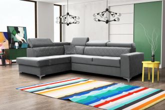 Sedací souprava Silk L světle šedá Sedací souprava Silk L světle šedá