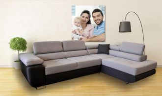 Sedací souprava Dolly P šedá světlý střed Sedací souprava Dolly P šedá světlý střed
