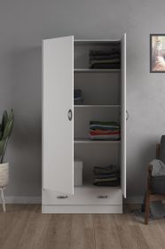 Skříň Pegi 2d1s 403 bílá Skříň Pegi 2d1s 403 bílá