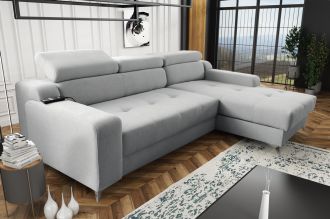 Sedací souprava Darina Premium P světle šedá Sedací souprava Darina Premium P světle šedá