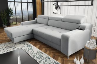 Sedací souprava Darina Premium L světle šedá Sedací souprava Darina Premium L světle šedá