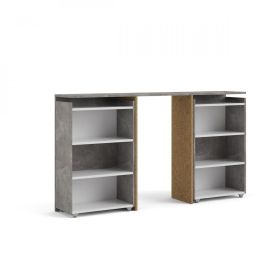 Čelo postele Simplicity 135 šíře 140 cm beton/bílý lesk Čelo postele Simplicity 135 šíře 140 cm beton/bílý lesk