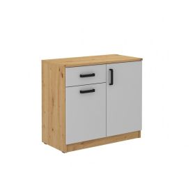 Komoda Matylda 820 sv.šedá/dub artisan Komoda Matylda 820 sv.šedá/dub artisan