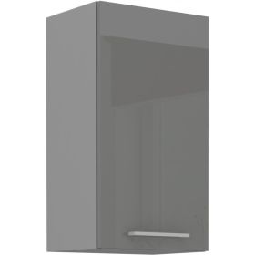 Kuchyňská skříňka Garid 45 G 72 1F šedý lesk/šedá Kuchyňská skříňka Garid 45 G 72 1F šedý lesk/šedá